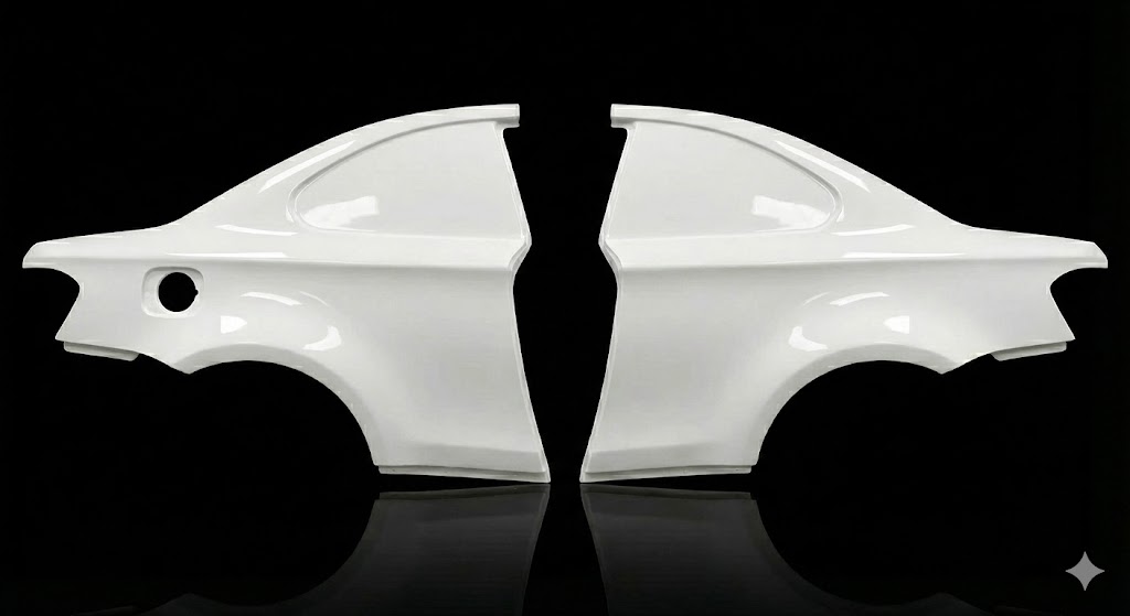 BMW E82 1M Rear Fenders